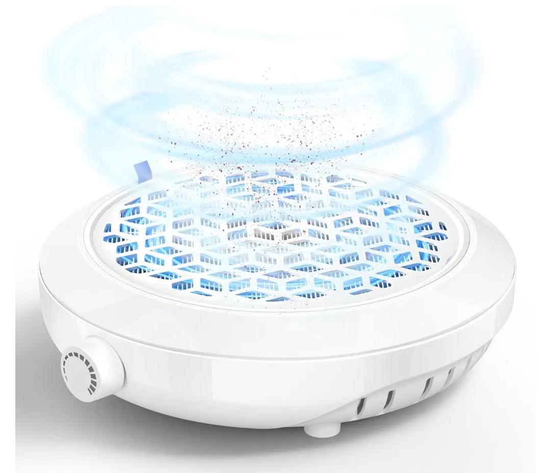 Acrylic Nail Polishing, Reusable Filter & Magnetic Detachable Design for Salon, Home DIY & Crafts