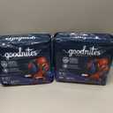 Goodnites Boys' Nighttime Bedwetting Underwear, Size Extra Small (28-43 lbs), 15 Ct, Packaging May Vary