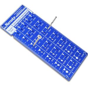 Screw Size Chart & Drill Bit Gauge, Laser-Etched 6061 Aluminum | Pilot Hole Guide (#4-#14) | Tapered/Straight Bit Reference for Softwood and Hardwood | 15cm + 6 Inch Ruler Gifts for Men