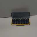 Am Pm Pill Organizer, Weekly Pill Box 2 Times A Day - Acedada 7 Day Pill Organizer with 7 Separate Containers, Portable Daily Medicine Dispenser Case for Vitamin, Fish Oils, Supplements, Stylish Blue