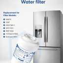 Water Filter Cartridges, Replacement for GE® MWF, 3‑Pack
