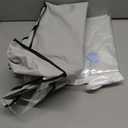 Cube Vacuum Storage Bags, Space Saver Bags,  Jumbo Organizer for Storing Clothes, Comforters, Blankets, Pillows Gray 