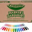 Crayola Broad Line Markers Classpack (256 Ct), Bulk Markers for Kids, Art Supplies for School, Classroom Must Haves, Preschool & Kindergarten Supplies