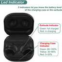Charging Case for Galaxy Buds 2 SM-R177 (Not for Galaxy Buds 2 Pro SM-R510), Replacement Charger Case Dock Station for Samsung Earbuds (Black)