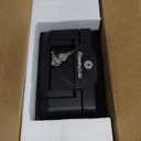 SentrySafe Fireproof Money Safe with Key Lock, Black Lock Box with Portable Carrying Handle for Travel, Exterior: 14.3 in. W x 11.2 in. D x 6.1 in H, 1200