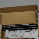 MKO Towel Bar for Bathroom, 24" Hand Towel Holder Rod with Metal, Black Towel Racks for Bathroom Hanger Wall Mounted for Home Essentials, 2 Pack