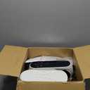 As Seen on TV Under Desk Elliptical Machine, Electric Leg Exerciser with Remote 12 Speeds, Quiet Portable Pedal Exerciser for Seniors at Home Office