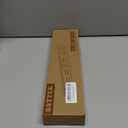 Stove Gap Covers Stainless Steel, Stove Gap Filler, Range Trim Kit for Stove, Counter and Oven, Easy Clean with Heat Resistant, Retractable from 13.8" to 27.5", Width 0.79", Black, 2Pcs