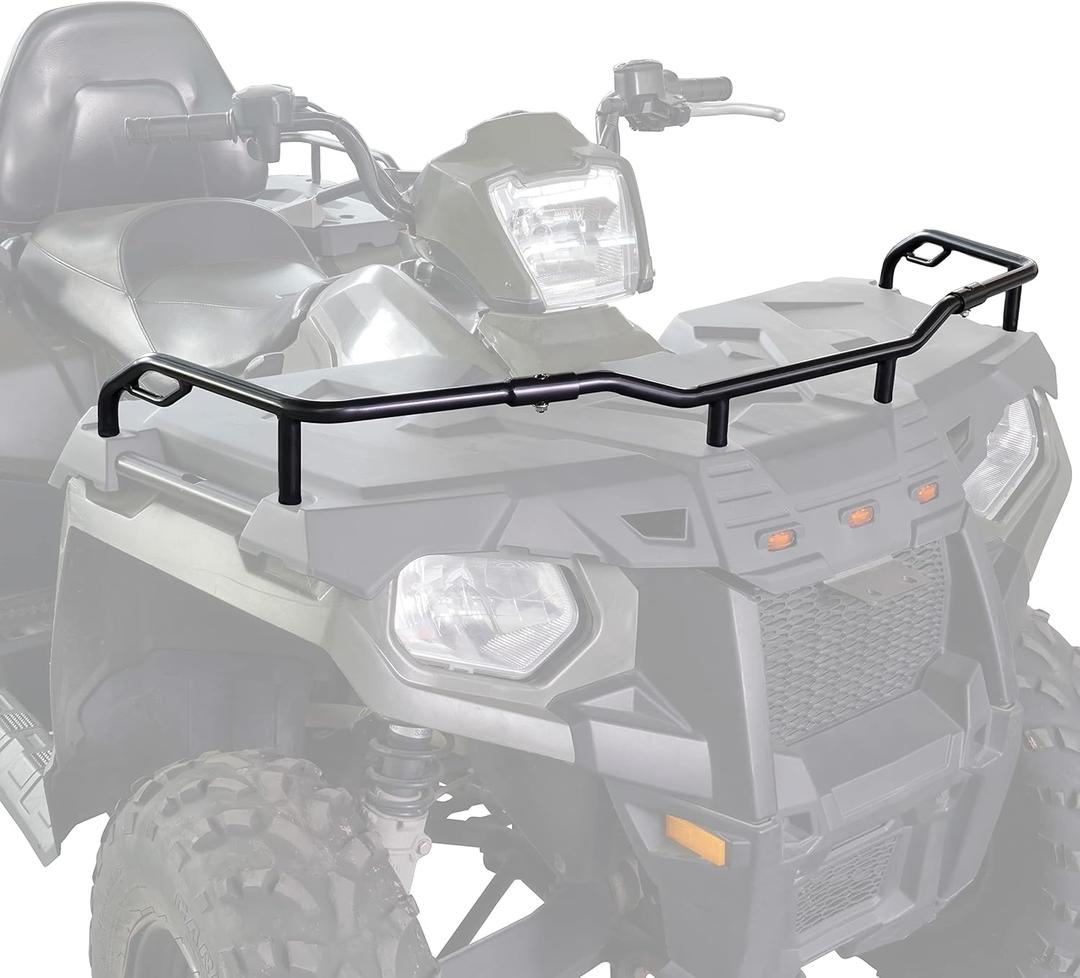 Front Rack Extender for Sportsman 450 570 2014-2023, Off Road Front Tough Steel Rack Extender Storage for Polaris Sportsman Touring 570 EPS / 450 H.O. 2014-2023 Accessories (Replace #2879716)