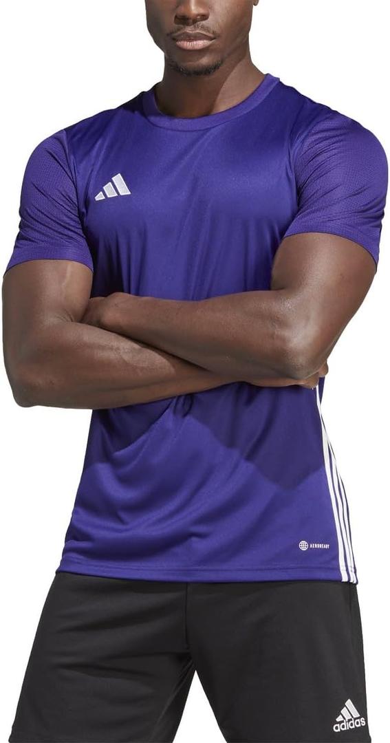 Adidas Men's Tabela 23 Jersey ( Size Large Tall, Team Collegiate Purple/White)