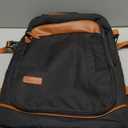 Vancropak 40L Travel Backpack for Women & Men, Large Expandable Carry on Backpack for Airplanes with 3 Packing Cubes, Airline Approved Water Resistant Anti Theft Travel Bag fit 17" Laptop, Black Brown