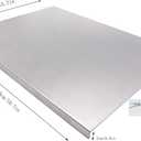 BILLAMB Stainless Steel Cutting Boards for The Kitchen, Suitable for Meat, Fruits, Vegetables, Bread, and Baking Large-sized Cutting Boards (50 x 40cm/19.7 x 15.7 in)
