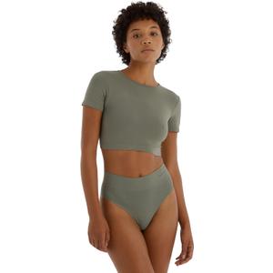Organic Basics Women's Smooth Thong Seamless Underwear, XS
