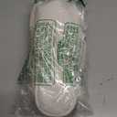 Evshine Women's Fuzzy Slippers Cross Band Memory Foam House Slippers Open Toe (5-6.5, White)