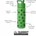 Simple Modern Summit Water Bottle with Straw Lid | Minecraft 18oz Stainless Steel Cup Insulated Tumbler for Girls, Boys, School | Minecraft Creeper