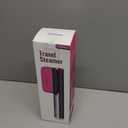 OGHom Steamer for Clothes, 110-240V Travel Steamer & Iron 2 in 1, 1000W Powerful Steam, Portable Handheld Garment Wrinkle Remover, 30s Fast Heat-Up with Dry & 2-Steam Control, for Global & Europe (Grey)