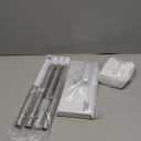 FlexiClamp Sweep & Mop Kit - Compatible with Swiffer Pads, Durable Cleaning Tool for Hardwood, Tile, Marble & Laminate Floors, Home, Kitchen Cleaning Essentials. (Include 10 Dry Cloths)