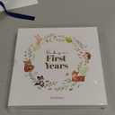 Keepsake Baby Memory Book, Girl, Boy - Beautiful First 5 Year Journal Book, 100 Pages Newborn Milestone Scrapbook, From Pregnancy to Age 5, First Time Mom Gifts for Baby Shower, Gender Neutral (Muse)