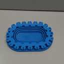 Paint Brush Cleaner Rinse Cup (All-in-One), Foldable Brushes Holder & Brush Cleaning Cup for Acrylic, Watercolor, and Water-Based Mediums, for Fine Art, Studio, Classroom(Blue)