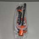 Portable Transfer Pump Battery Operated Electric Siphon Pump for Gas, Fuel, Diesel, Water Transfer 2.4 GPM Flow Oil Extractor, 47 Inches Hose-Easy to Use Hand Fuel Pump, Multi-Use Siphon Transfer Pump (1 Pack of Orange)