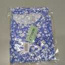 AUSELILY Womens Summer Dress Casual Sleeveless Crewneck T Shirt Sundress Flowy Tiered Swing Mini Dresses (Blue, L)