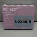 FUNBOY Giant Vintage Stripe Inflatable Tube Pool Float with Cup Holder 48" Large Pool Float for Adults Inner Tube Swimming Pool Toys Swim Rings Pool Lounger Float for Pool Party & Summer (Purple)