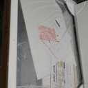 ANDY STAR Matte Black Bathroom Mirror, 22x30'' Scalloped Mirror for Bathroom, Unique Rectangle Bathroom Mirror in Premium Stainless Steel Frame, Deep 1", Ideal for Limited Space