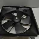 Engine Radiator Cooling Fan Assembly Compatible with Honda CR-V CRV 2007 2008 2009 L4 2.4L 620212 Radiator AC Condenser Cooling Fan Replace 19015RZAA01 19030RZAA01 19020PNA003 19020PNLG01 Left Side