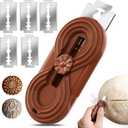 Bread Lame Dough Scoring Knife, Bread Scoring Tool,Upgraded Retractable & Magnetic Design, Anti-Slip Handle Professional Sourdough Tool for Homemade Sourdough Bread with 5 Blades