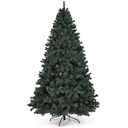 7.5-ft Pre-lit Artificial Christmas Tree with Multicolor LED Lights