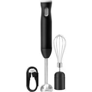 Immersion Blender Handheld Cordless Stick, Stainless Steel Hand Held Blender Mixer with Egg Whisk, for Soup, Smoothie, Puree, Baby Food