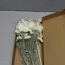 Floroom 5 Pcs Artificial Flowers Ivory Fake Cosmos Faux Silk Flower for Indoor Home Decor, Party Arrangements, Wedding Bouquets, Floral Table Centerpieces, and Decorations