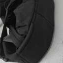 Momcozy Baby Carrier - Ergonomic, Cozy and Lightweight Carrier for 7-44lbs, Effortless to Put On, Ideal for Hands-Free Parenting, Enhanced Lumbar Support, Purehug for Infant to Toddler, Black (Cotton-Black)