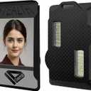 Badge Holder for RSA SecurID Tokens - Stealth Black - Holds up to 4 Badges (Holds 2 Tokens)