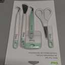 Ecraft Vinyl Weeding Tool Set: Vinyl Weeding Craft Basic kit 5 Pieces Including Tweezers & Spatula & Weeders & Scraper & Scissor for cricut/Silhouettes/Cameos/Weeding Vinyl/Splicing