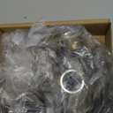 Lounsweer 12 Set Wedding Bells Bulk Ring for a Kiss with Tags Kissing Bells for Wedding Reception Decorations Goodies Bags Party Supplies