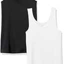 Amazon Essentials Women's Slim-Fit Tank Top, Pack of 1, Dark Blue, Medium