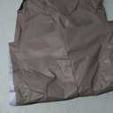 Pioggia Vinyl Tablecloth with Flannel Backing Rectangle  (Linen, 102  x 60 Inch)