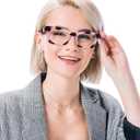SIGVAN Progressive Multifocus Reading Glasses for Women Men Blue Light Blocking Spring Hinge Computer Multifocal Readers
