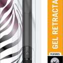 3 x Zebra Pen G-750 Retractable Gel Pen, Black Brass Barrel, Medium Point, Black Ink, 1-Pack, Model Number: 49811