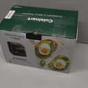 Cuisinart CPT-122BK 2-Slice Compact Plastic Toaster, Slots for Bagels & Bread, 7 Shade Settings, Cancel/Defrost/Reheat Functions, Removable Crumb Tray, Small Kitchen Appliance for Home & Office, Black