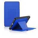 BLOSOMEET Case for Samsung Galaxy Tab A9 8.7'' SM-X110/ X115/ X117 with Magnetic Stand, Galaxy Tab A9 Cover with Card Slot, Blue
