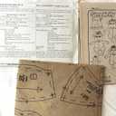 Simplicity 9228 Crafts Sewing Pattern Stuffed Cow Pig Clothes