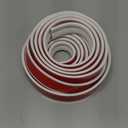 20FT x 1.6IN Peel and Stick Wall Molding Trim, TPE Rubber Flexible Chair Rail for Mirror Frames, Doors & Home Decor - Matte White 