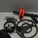 Minelab Vanquish 540 Multi-Frequency Pinpointing Metal Detector for Adults with Iron Bias & V12 12"x9" Double-D Waterproof Coil (4 Detect Modes, Wired Headphones & Rain Cover Included)