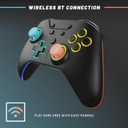 Armor 3 - NuRival Wireless Pro Controller for Nintendo Switch 2 / OLED/Switch Hall Effect Joysticks, Anti-Stick Drift, Pulse Feedback, Gyro Motion Controls, Remappable Buttons