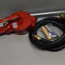 Fill-Rite FR112 Fuel Transfer Rotary Hand Pump w/Discharge Hose, Straight Spout, Vacuum Breaker, & Suction Pipe