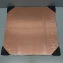 Aluminum Peel and Stick Backsplash Tile Panels - 3"x6" Brushed Copper Kitchen Wall Decor, 40-Pack (Copper Color)