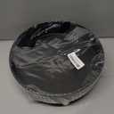 Anyoifax Makeup Perfume Organizer Tray 360 Degree Rotating Lazy Susan Skincare Lotion Organizer Spinning Cosmetics Storage for Dresser, Vanity, Bathroom Countertop, Large Black (11 ")