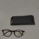 Exquisite Round Ultralight Progressive Multi focus Reading Glasses Women Men Durable Blue Light Blocking Anti Eye Strain/UV Multifocal Readers Spring Hinge Mid-Near Range 3ft,Top is Not 02.0 Tortoise